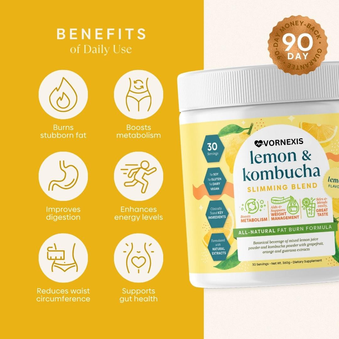 Lemon & Kombucha Slimming Blend