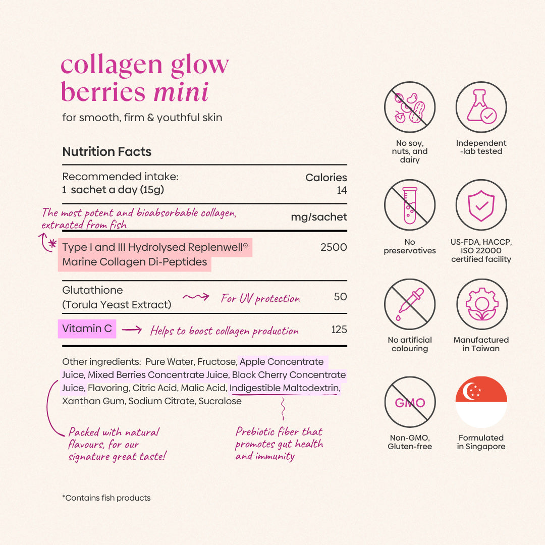 Collagen Glow Berries Mini