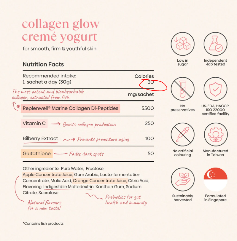 Collagen Glow Cremé Yogurt