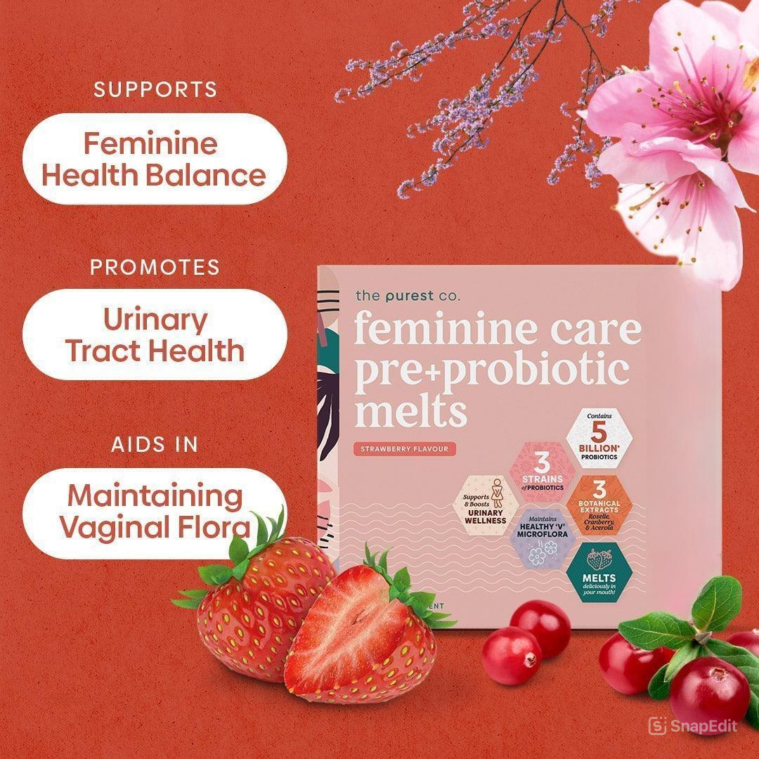 Feminine Care Pre+Probiotic Melts