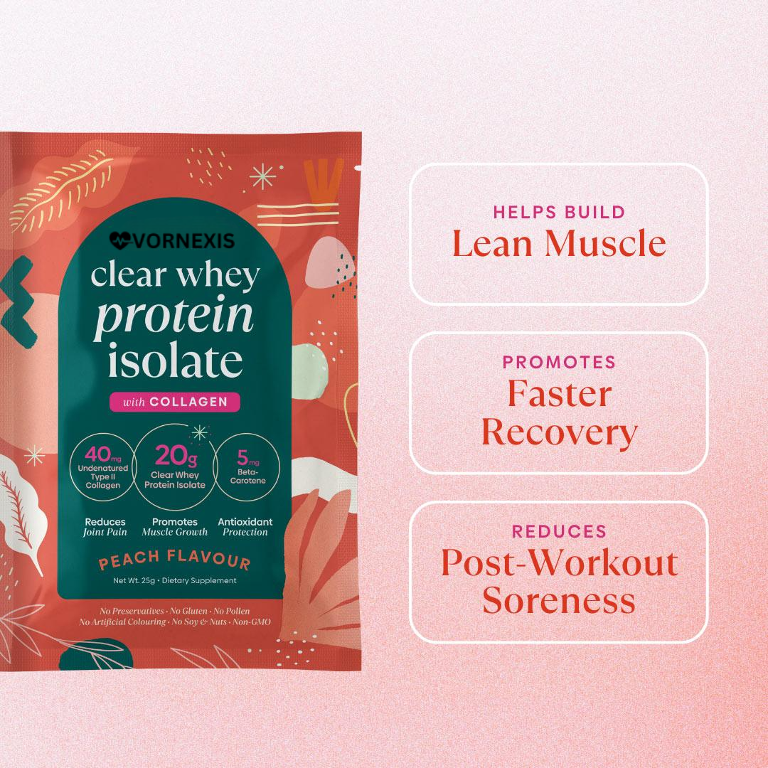 Clear Whey Protein Isolate + Collagen