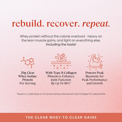 Clear Whey Protein Isolate + Collagen