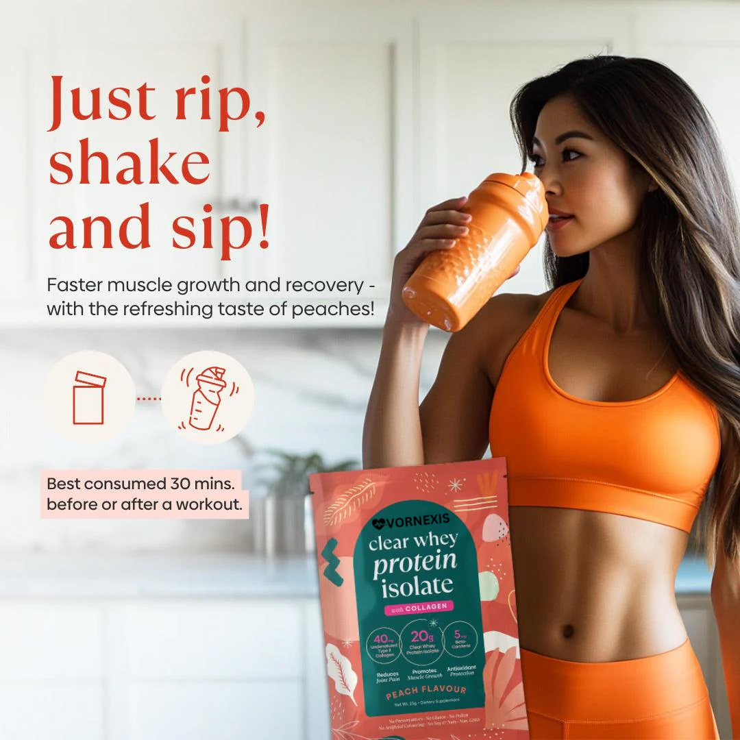 Clear Whey Protein Isolate + Collagen