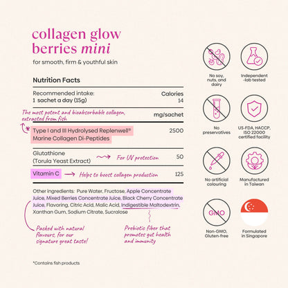 Collagen Glow Berries Mini